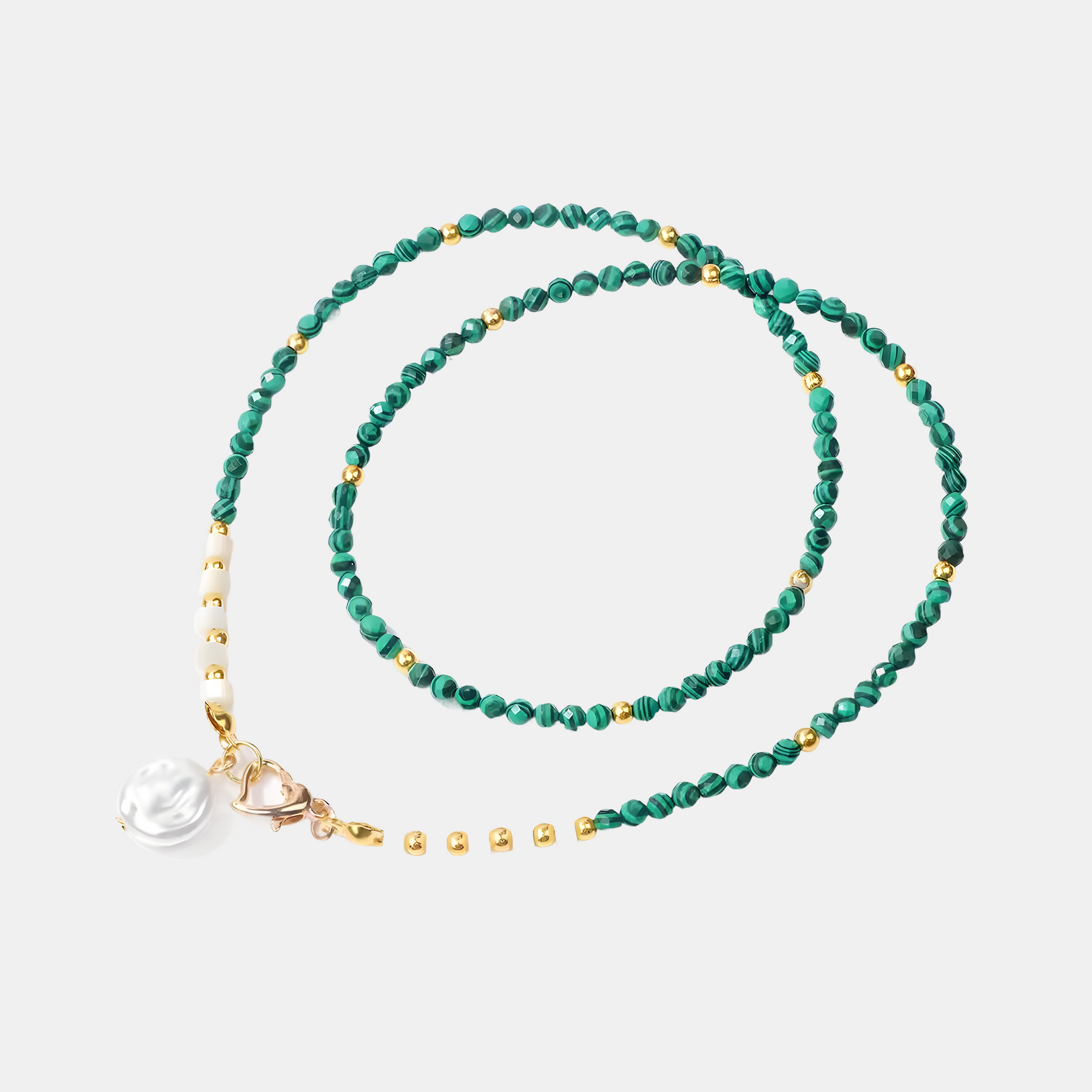 Isla Beaded Pearl Necklace
