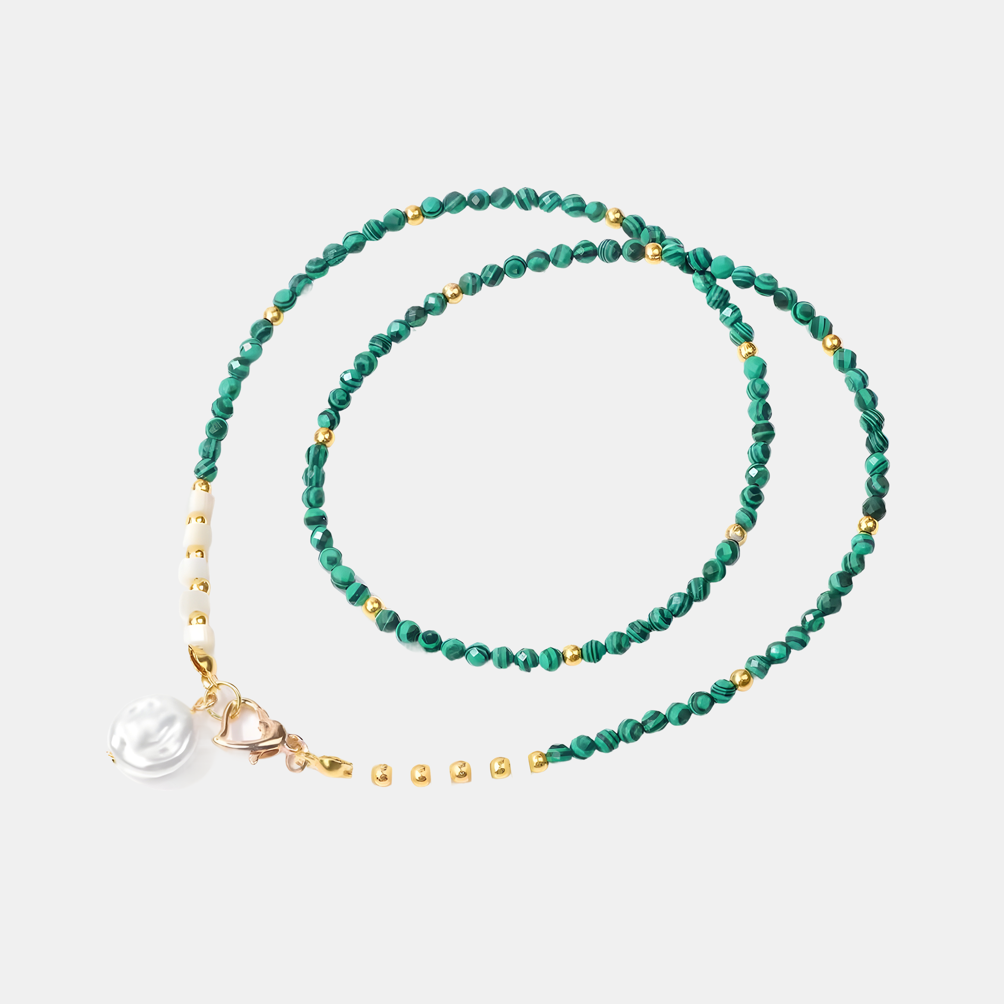 Isla Beaded Pearl Necklace