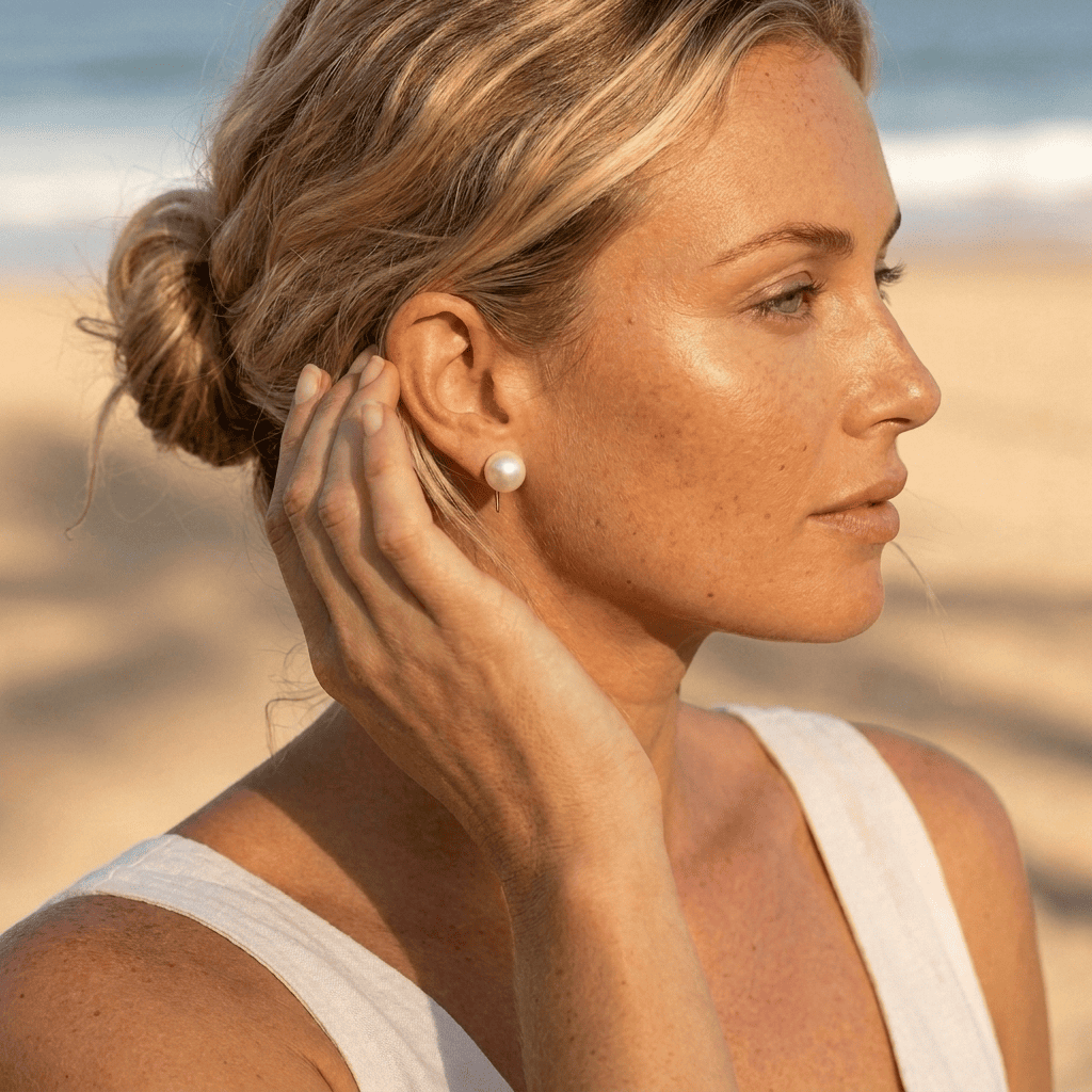 Classic Pearl Studs