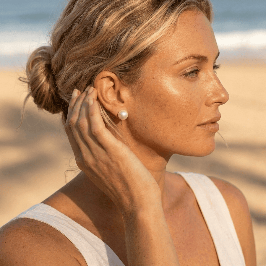 Classic Pearl Studs