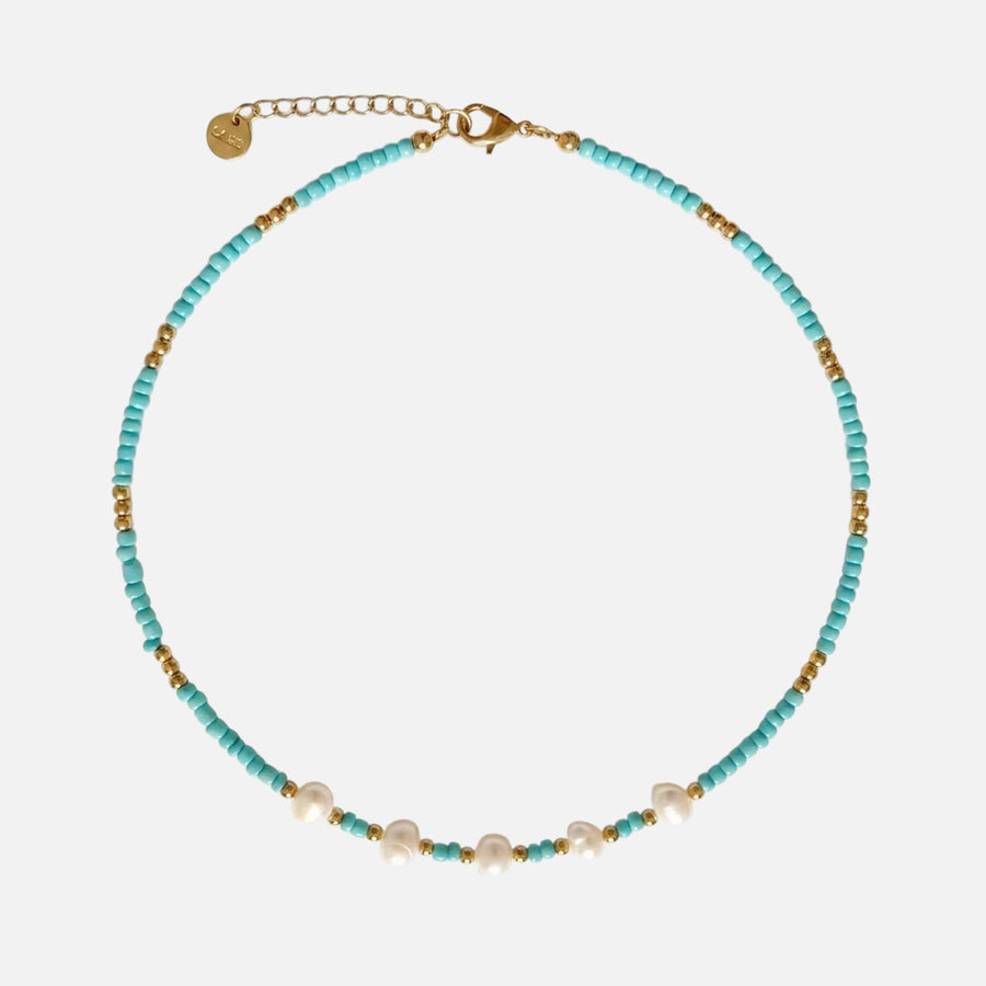 Pearl Turquoise Necklace