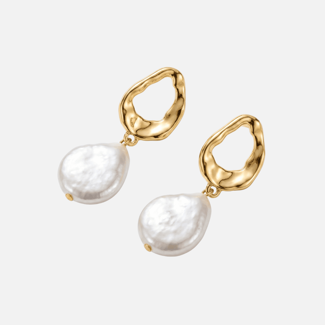Coastal Pearl Earrings
