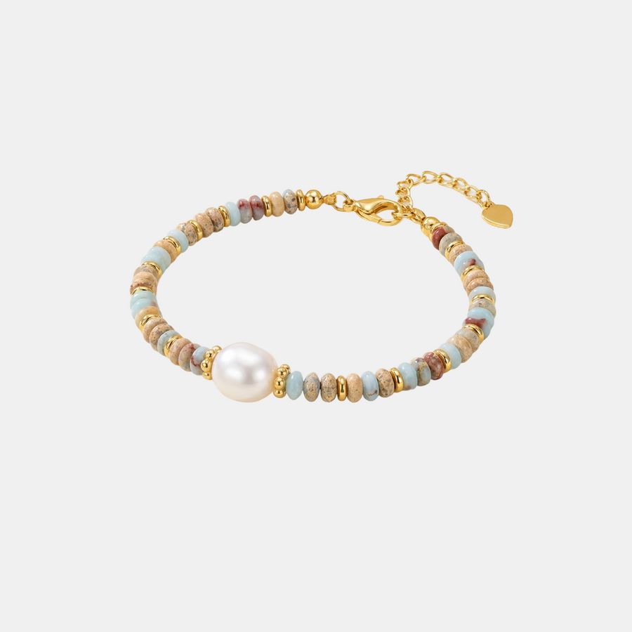 Pastel Pearl Bead Bracelet