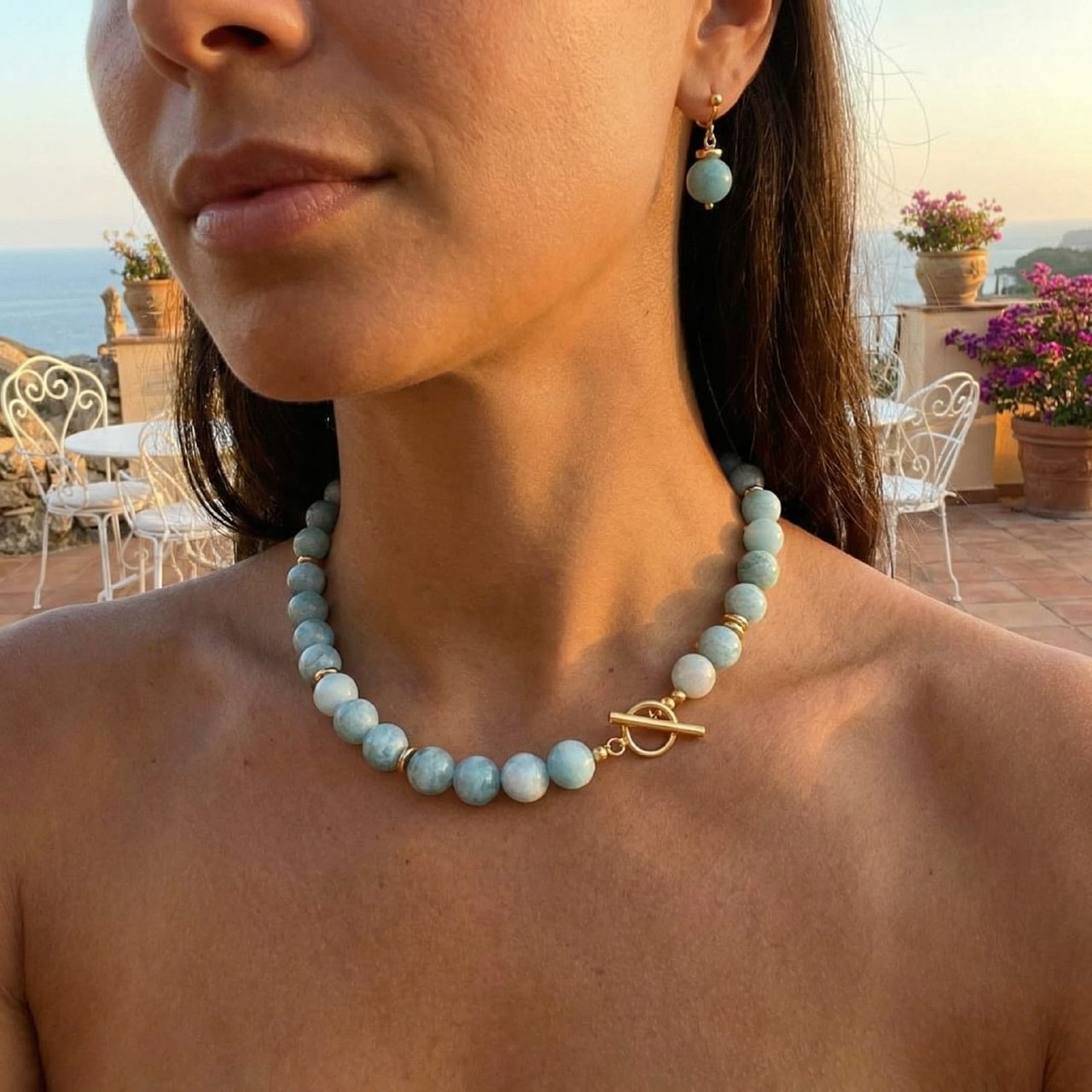 Toggle Bead Choker