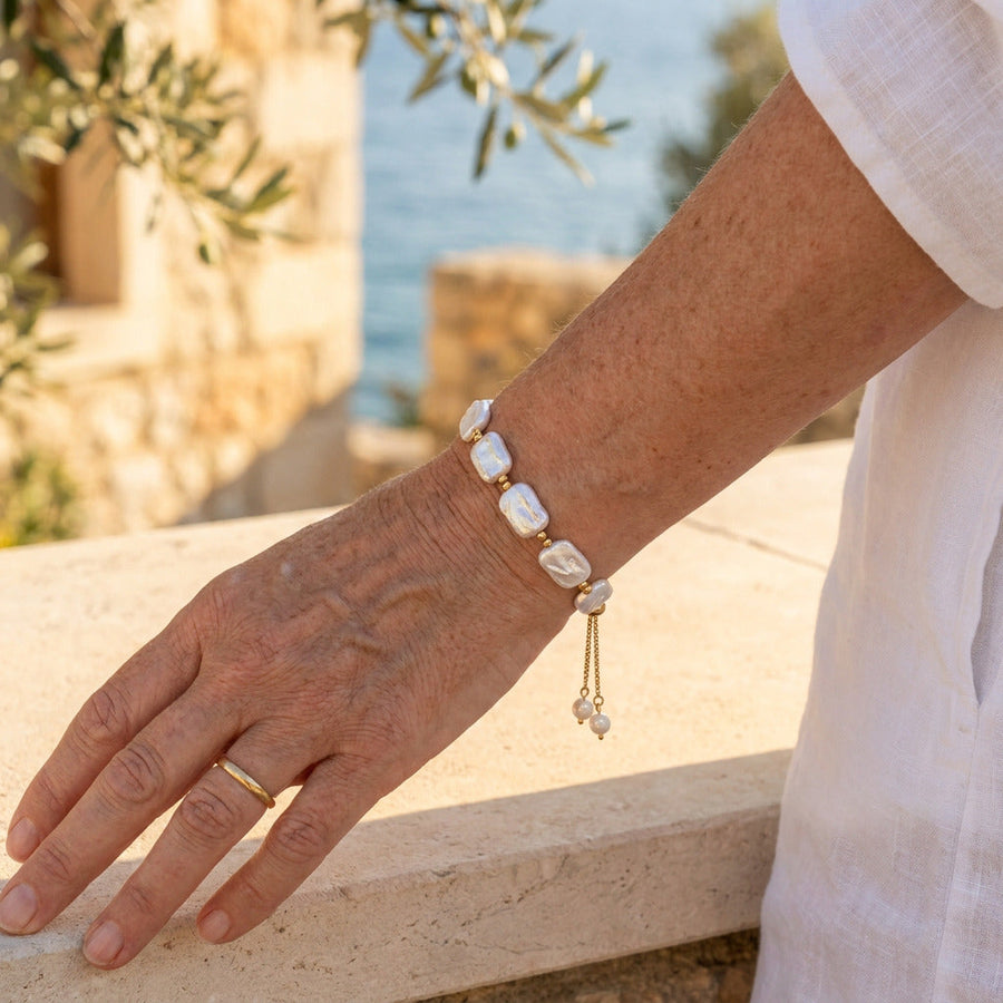 Bead Pearl Bracelet